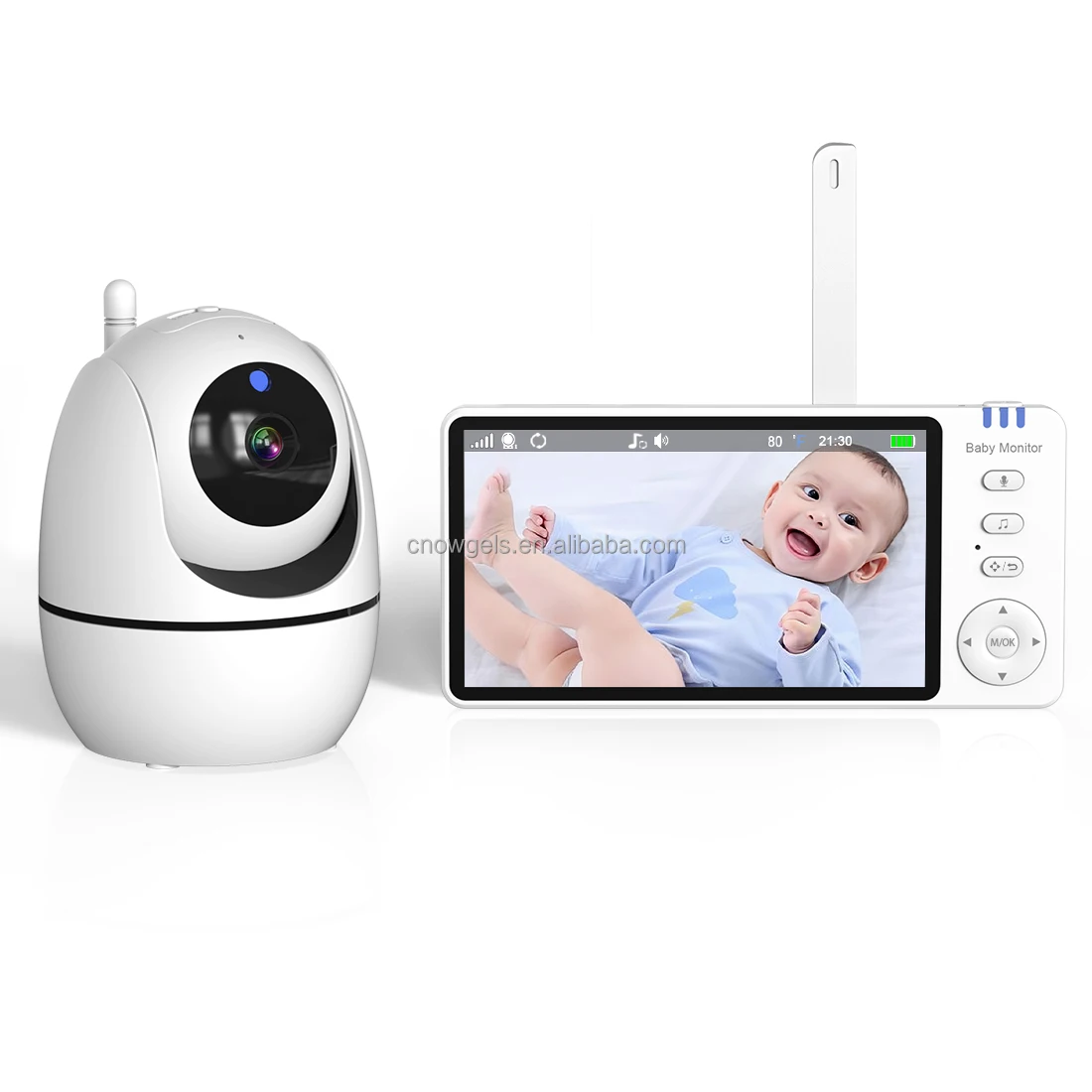 New type wireless camera baby video nanny audio baby monitor CE