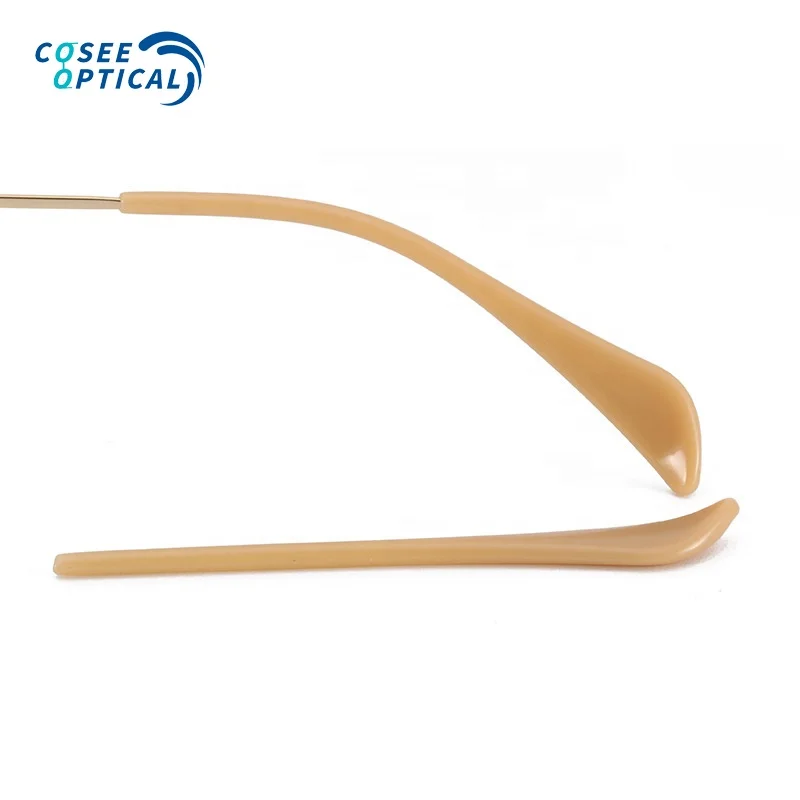 Acetate Eyeglass End Tips Ear Sock Pieces Tube Sleeve Glasses Temple Arms Eyewear Frame Replacement Tips Retainer