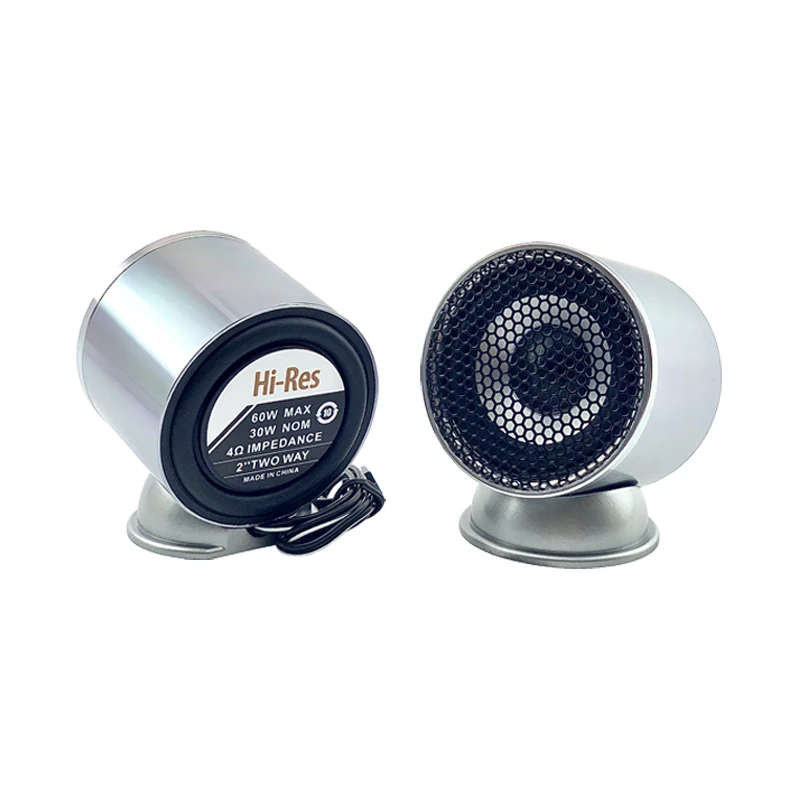Speaker tweeter car tweeter car audio 2 inch speaker max power 60W high quality  factory supply