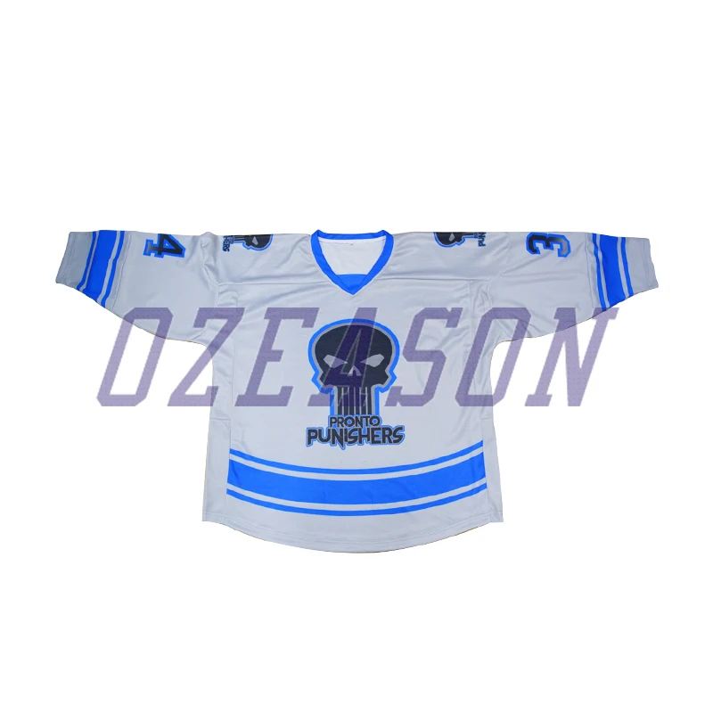 China Manufacturer Customized Men Sublimation Ice Hockey Uniform Cheap Blank Hockey Jersey