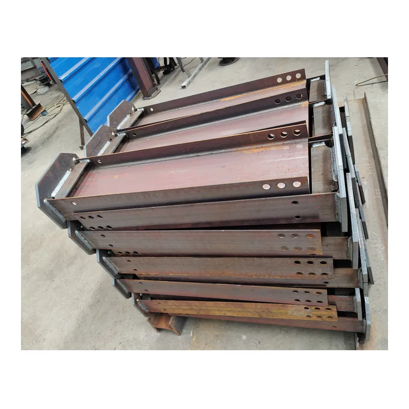 High Grade Welded Steel H Section Beam Customized Solar Support Mounting Galvanized Steel Pile