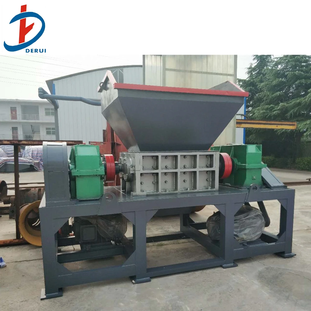 waste rubber recycling crusher rubber tire shredder scrap tire shredder machine low price