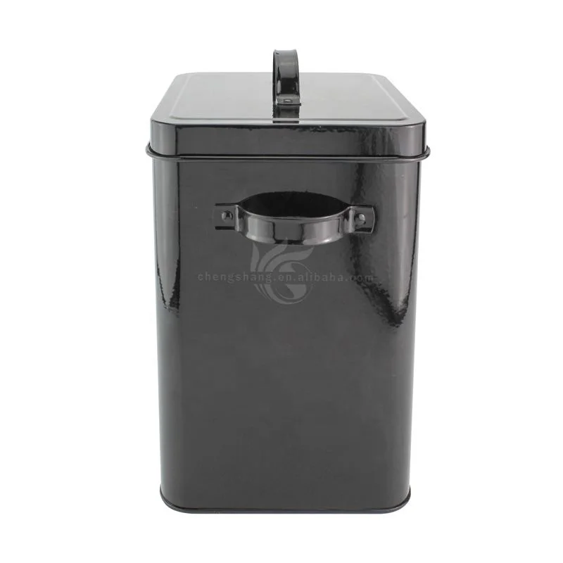 Wholesale Rectangular Stainless Steel large metal Galvanize Board storage bread box for storing bread