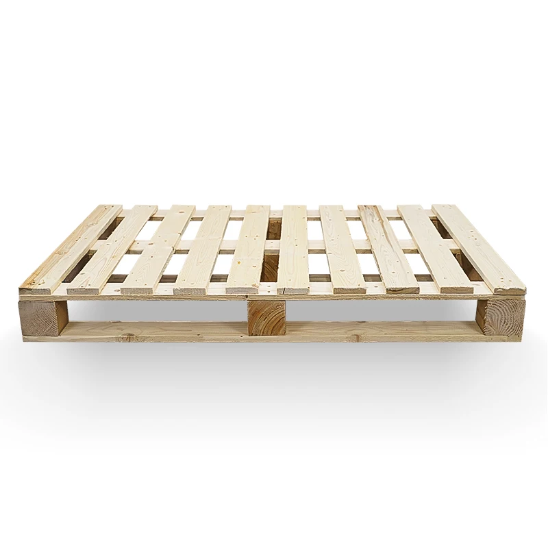 Custom  1200*1000mm Export Euro Single Faced 4-WAY Wooden Pallets for Sale Warehouse Storage