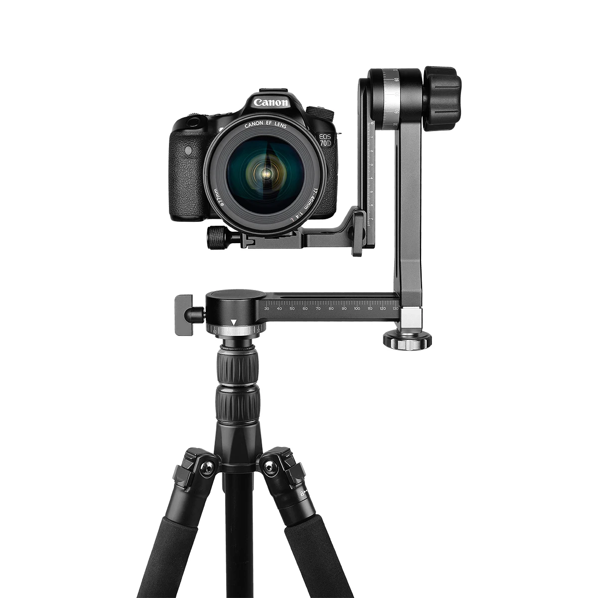 YELANGU High Quality Aluminum Alloy Gimbal Head Tripod Monood Head Max Load 15kg A171