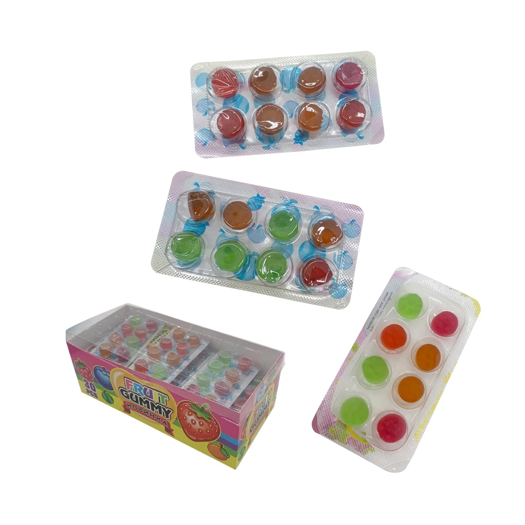 OEM Delicious factory price private label fruitful gummy candy and sweets