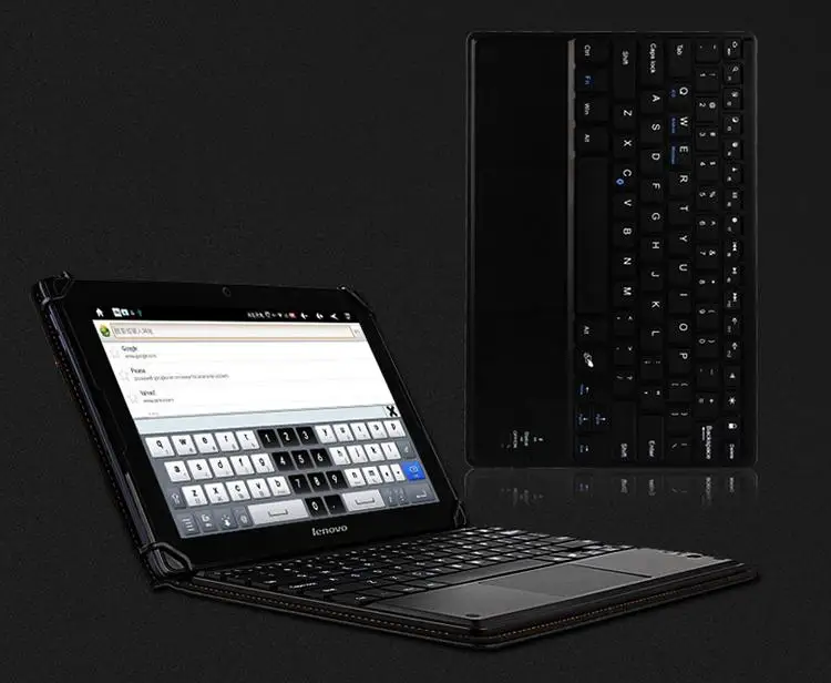 Universal Touchpad Keyboard Bracket Case For Samsung Lenovo ipad Huawei Xiaomi Tablet 9 10 11 Stand Protective PU Leather Cover