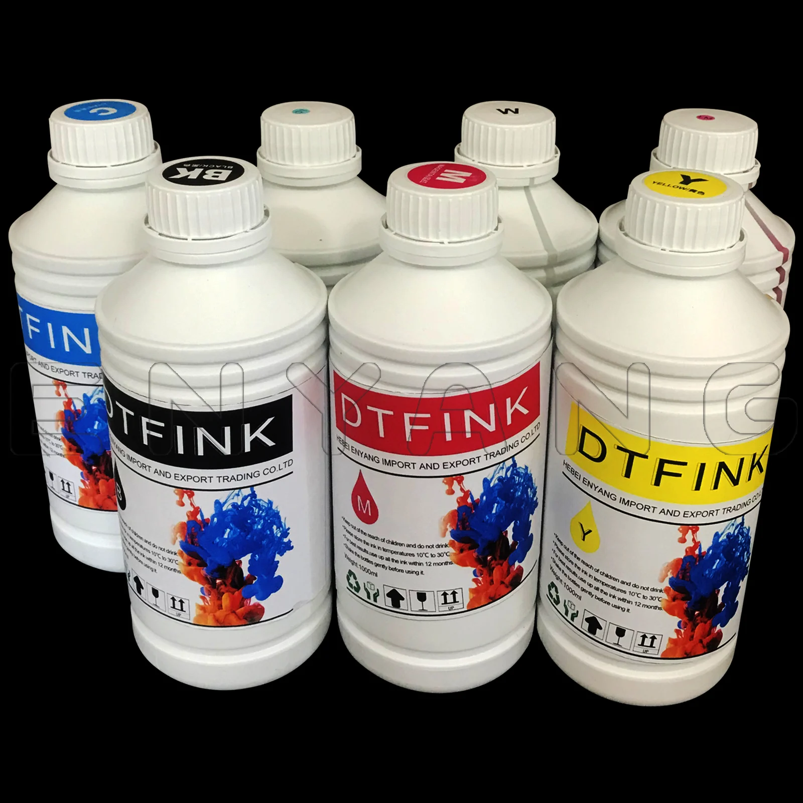 Premium 500ml-1000ml Textile Printer Film with White Pigment DTF Ink for DTF Printers Printing Inks Genre
