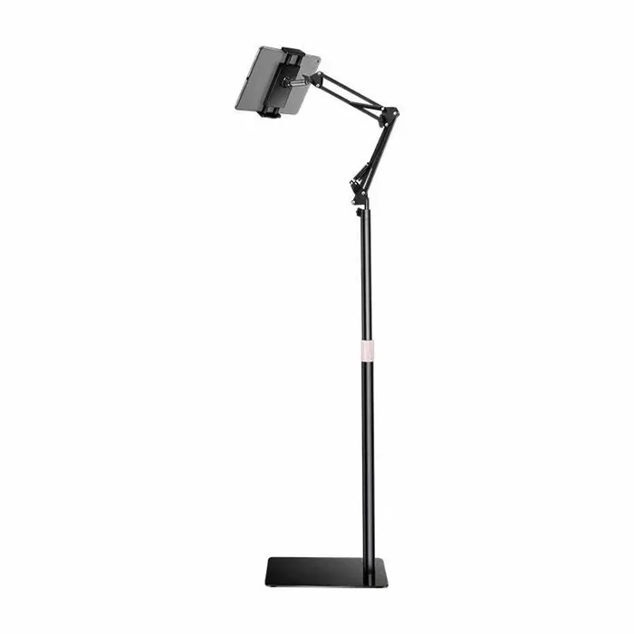 360 degree long arm soporte para tablet height lifting tablet holder stand for 4-12.9 inch device