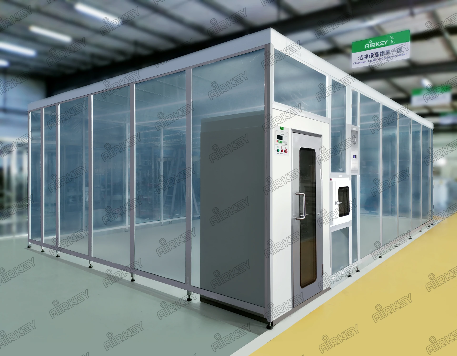 Airkey Class100 10000 индивидуальная модульная Чистая комната для лаборатории/Био Фарма/электроники