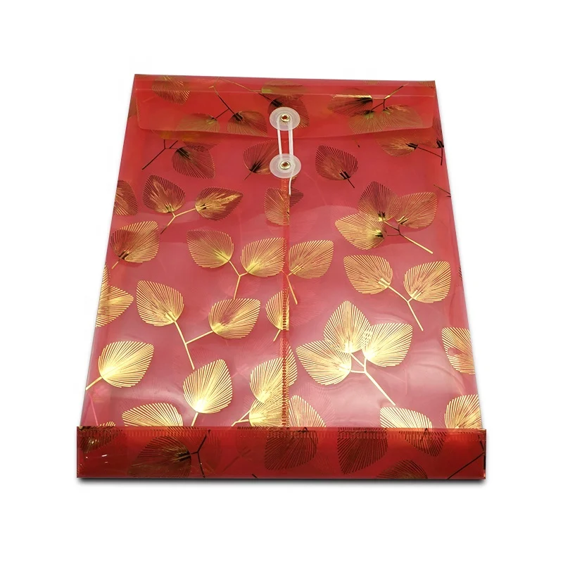 Office supplies a4 size PP File Pockets pocket expanding file expanding filefolder