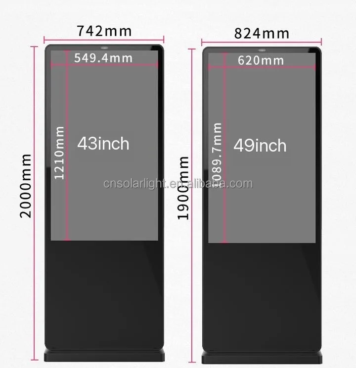 Дисплей рекламы digital signage lcd