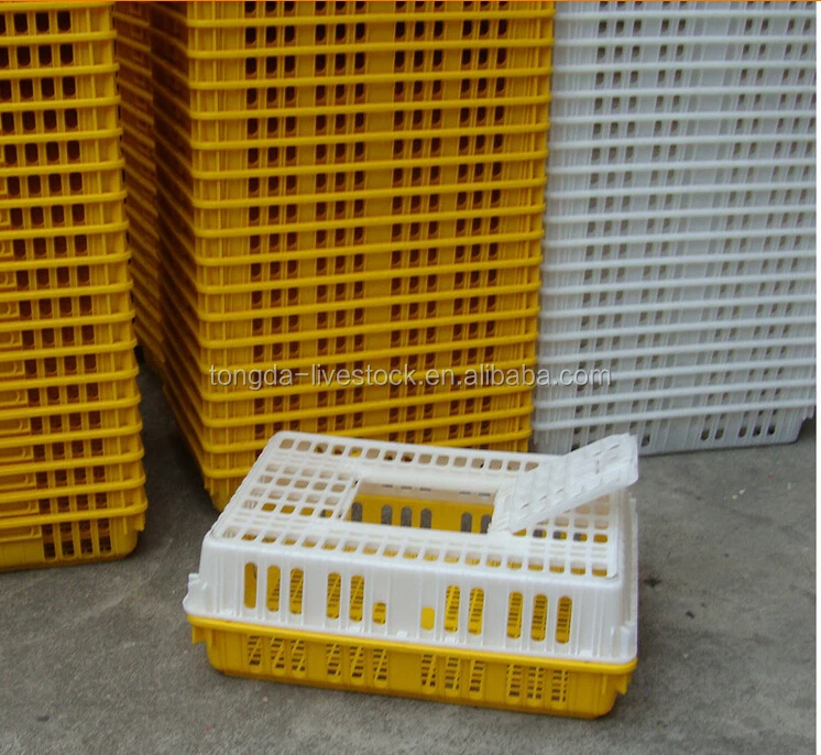 Truck transportation cage live chicken plastic cage plastic small animal carrier cage wholesale