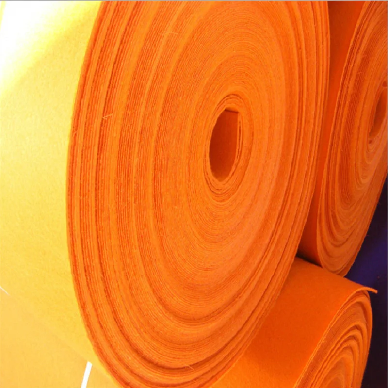 High quality soft thermal bonded polyester wadding rolls