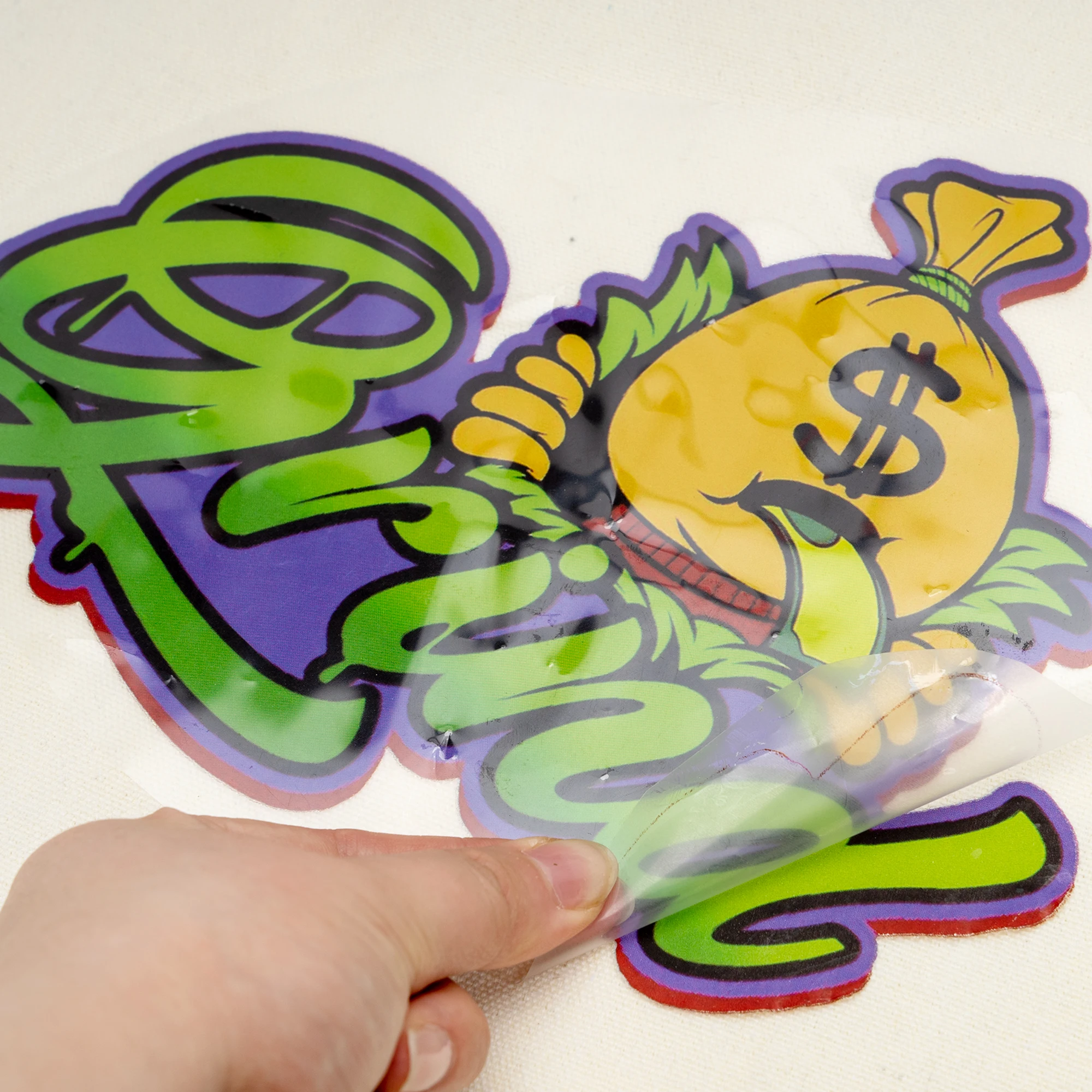 Custom Heat Transfer Printing Stickers Iron On Vinyl Labels Plastisol Heat Transfer Designs For T Shirts