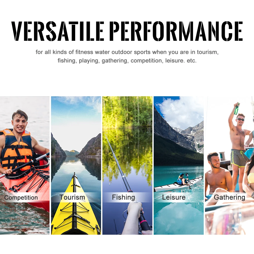 
Terravent K1 Plastic canoe Portable kayak de pesca Mini Folding Foldable ORU kayak one person canoe/kayak for sale 