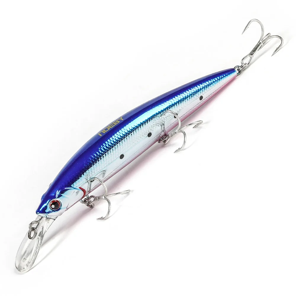 NOEBY Sinking Minnow Fishing Lure 40g sea Bass stocking Artificial Jerkbait