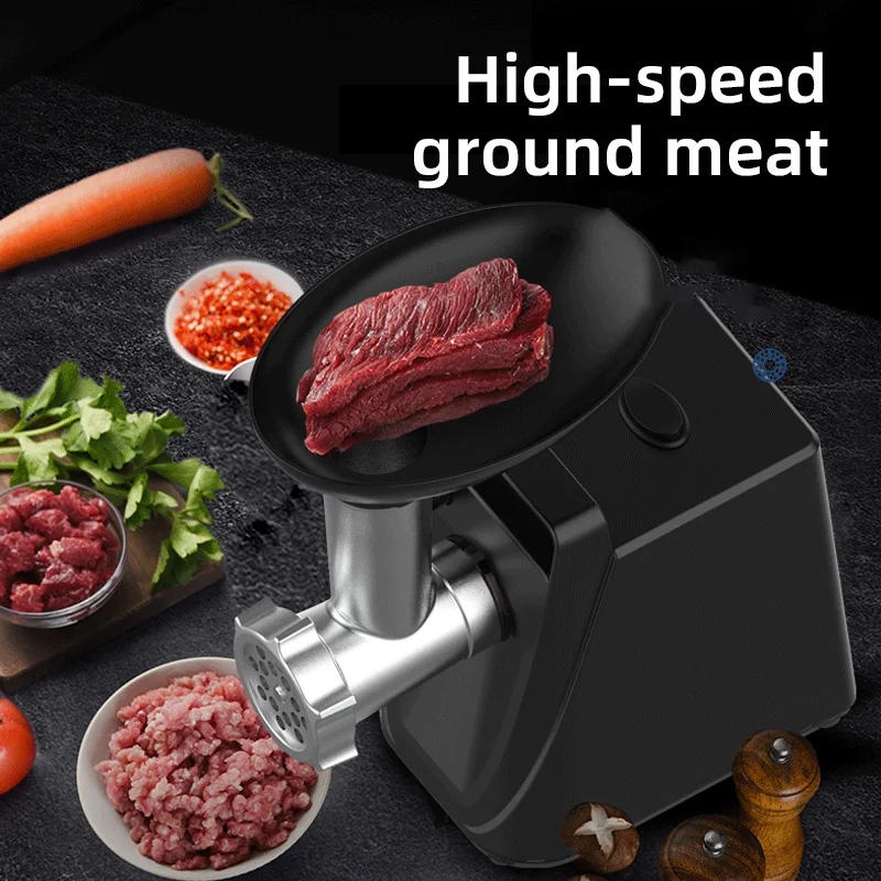 RANBEM Compact Size Electric Chopper Stuffing Machine Industrial Meat Grinder with Garlic Peeling