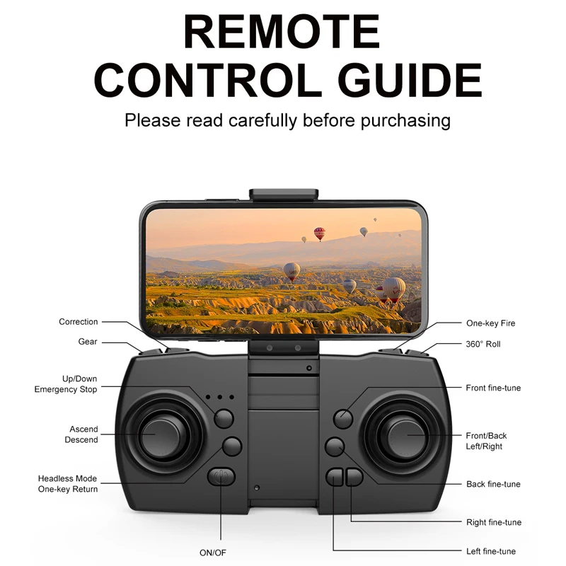 High-quality Drone RC Brushless water bomb aircraft HD aerial photography GPS automatic homing quadcopter toy