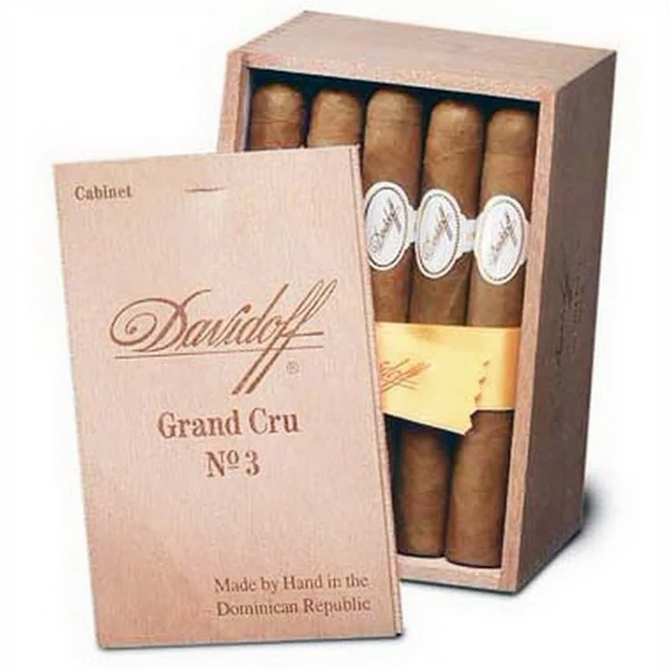 Деревянные коробки для сигар ручной работы с индивидуальным логотипом оптом