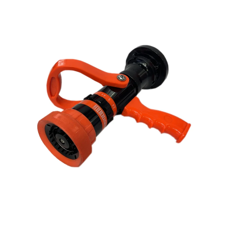 High Quality  Grip Lanza para manguera Bomberos Water Gun American Type 1.5 Fire Hose Nozzle