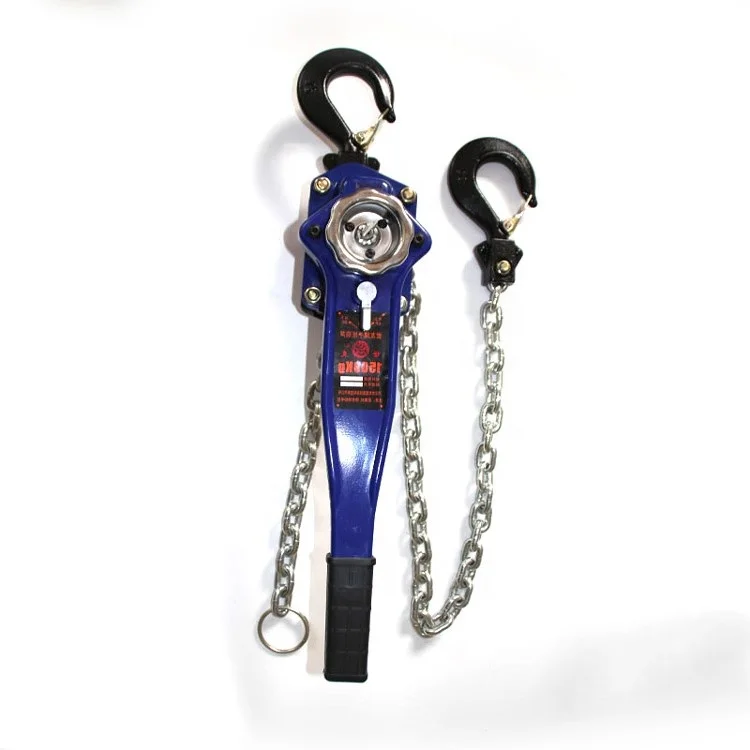 Small Portable Aluminum Alloy Hand Chain Lever Hoist winch