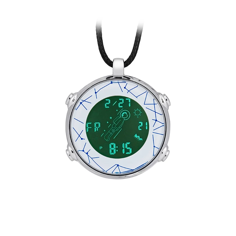 Пользовательские многоцветные цифровые часы-брелок для медсестер, светящиеся часы с дисплеем, карманные часы