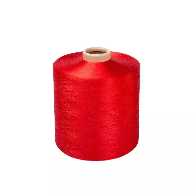 low price factory waste polyester dty filament yarn B grade textured yarn