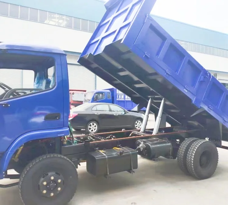 Dongfeng 4x2 used dump truck for sale in the philippines with hydraulic system cylinder piston for dump truck