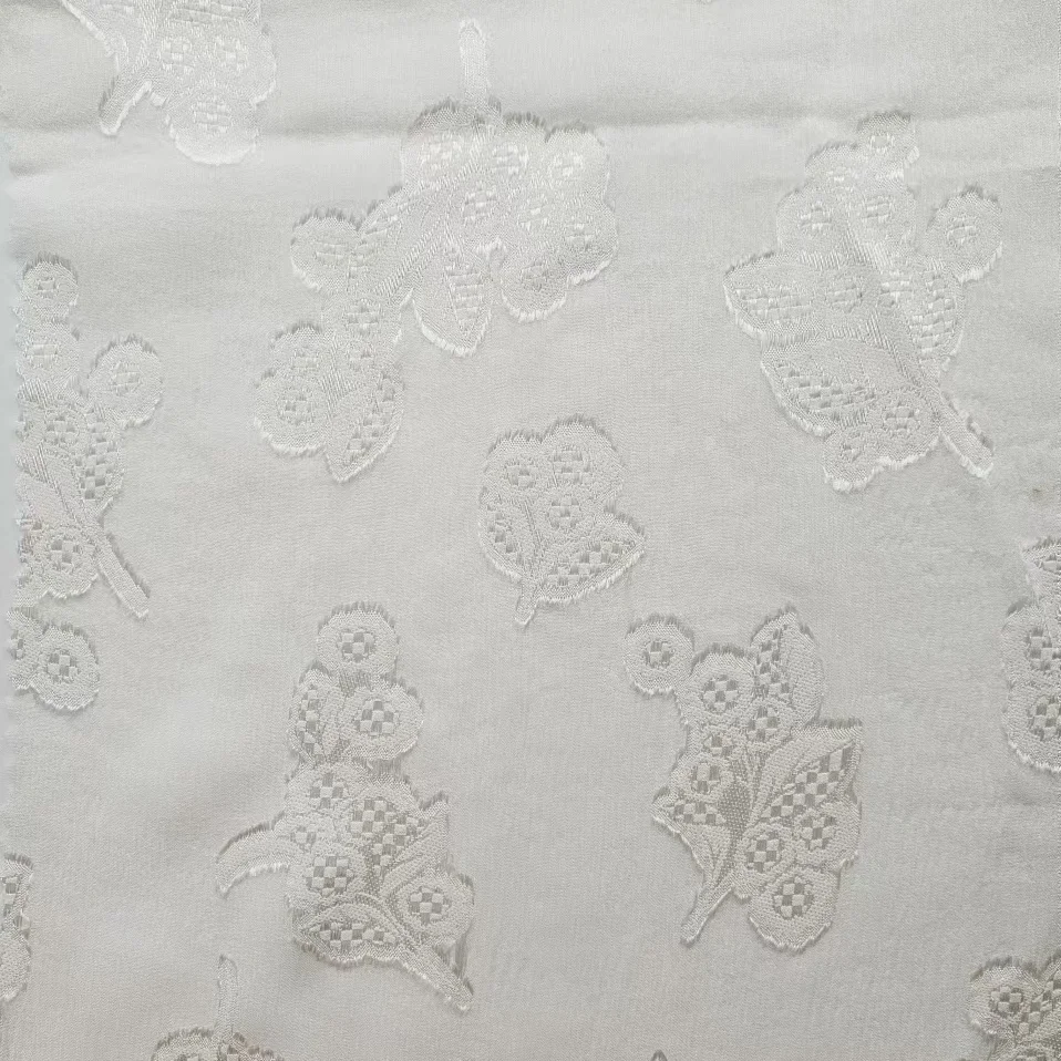 Customizable wholesale silk mulberry metallic lurex clip fabric for nice looking party,evening dress,wedding dress or costume