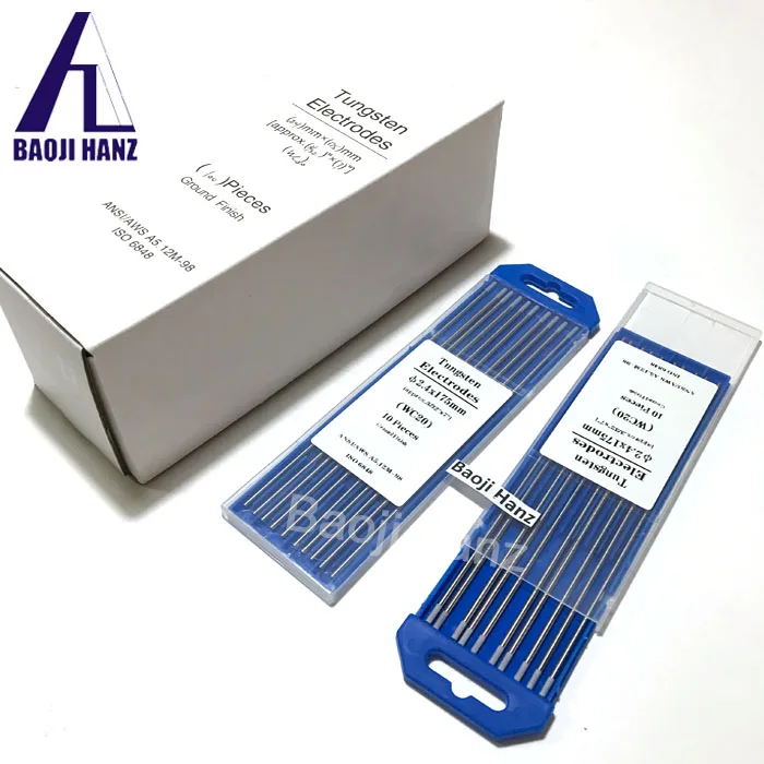 Tip Thoriated Tungsten rod for TIG welding electrode