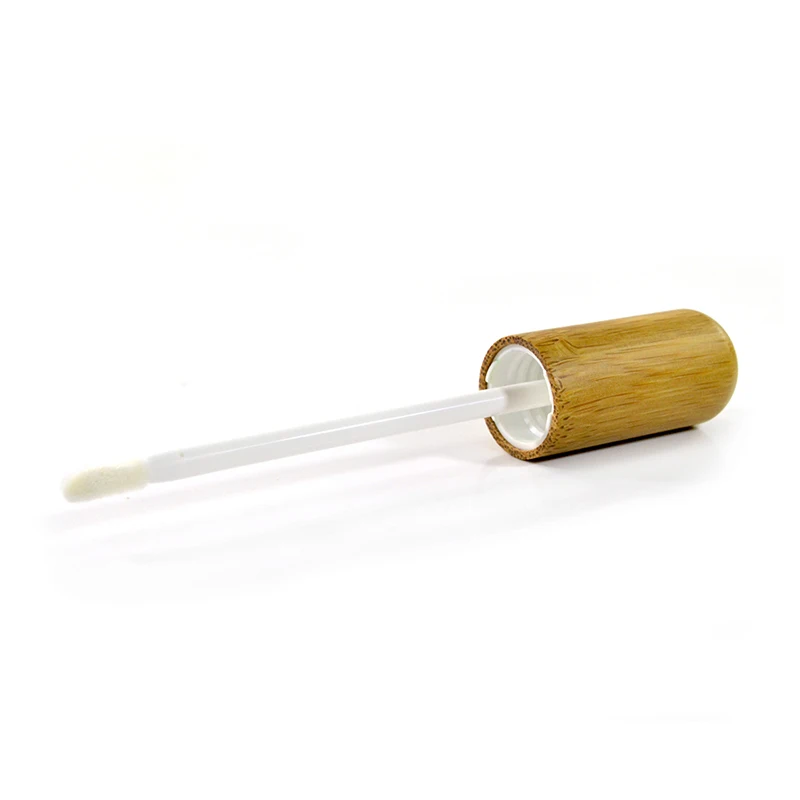 Eco Friendly Bamboo Beauty Products Empty 5ml 6ml Bamboo Mascara Tube Bamboo Lipgloss Tube
