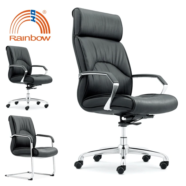 CV-F103BS  Rainbow chair conference office chair white color DUBAI
