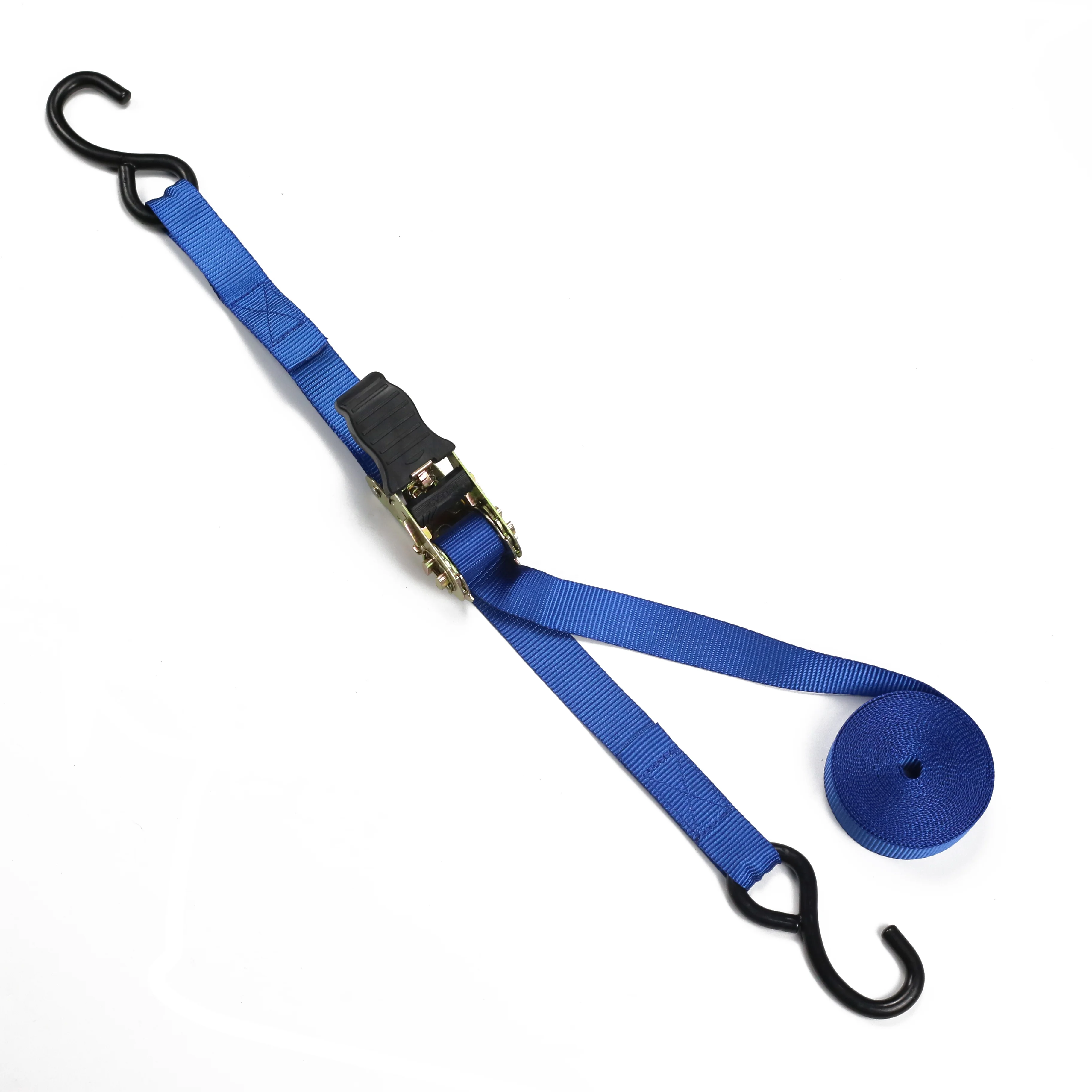 4pc Set Retractable Lashing Strap Cam Buckle Ratchet Tie Down Straps Belt