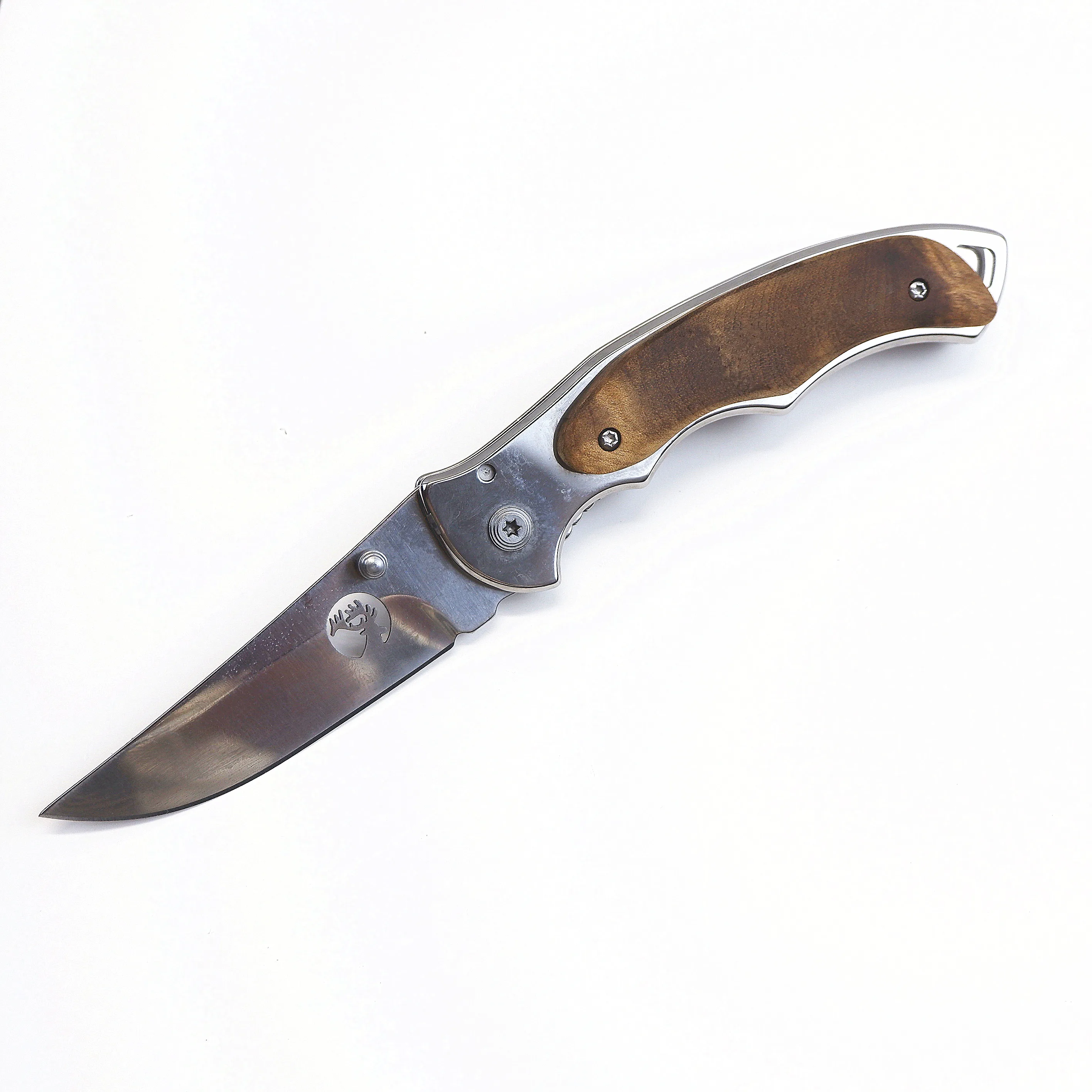 Factory Price Forging Multi-Purpose Survival Rescue Knife With Stainless Steel&Wood Handle