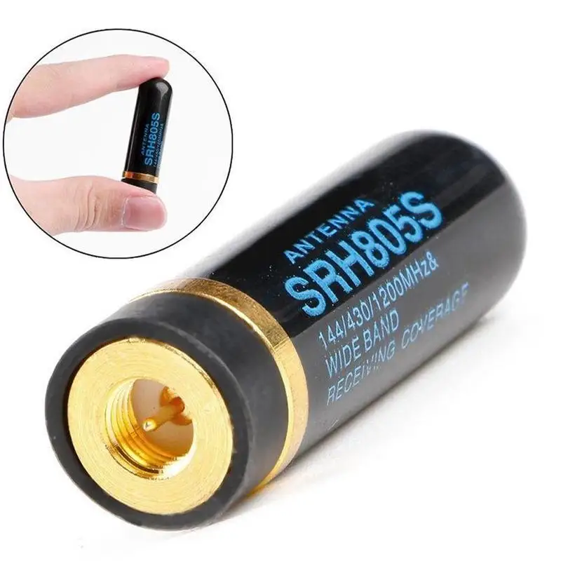 Dual Band Antenna UHF+VHF SRH805S SMA-Female high gain Antenna for Baofeng UV-5R 888S UV-82 Walkie Talkie Radio