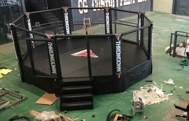 6m*6m Hot Sale Floor MMA Cage Ufc Octagon Fighting Cage for Training and Competition