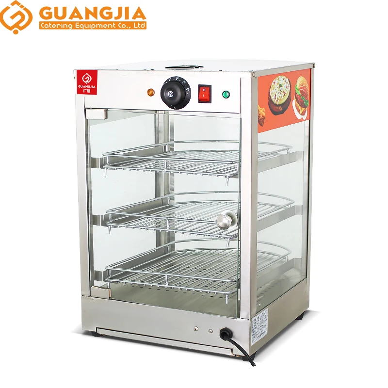 Electric Restaurant Food Warmer Display New Condition Pizza warmer for Food Shop 220v for Sale