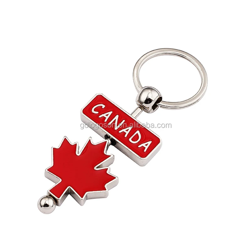Zinc Alloy Canada Quebec Key Chain Mini License Plate Montreal Souvenir Keyring Keychains for Gift Shops