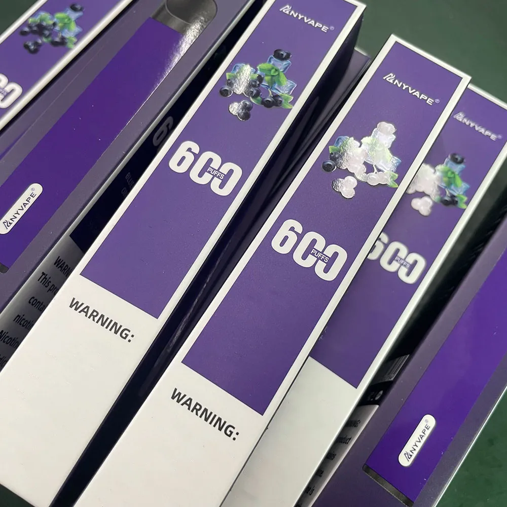Anyvape Custom elf 800 pufs Wholesale Cartridge Display Packaging Box for Vape Pen Electronic Cigarette 800 Vape Box