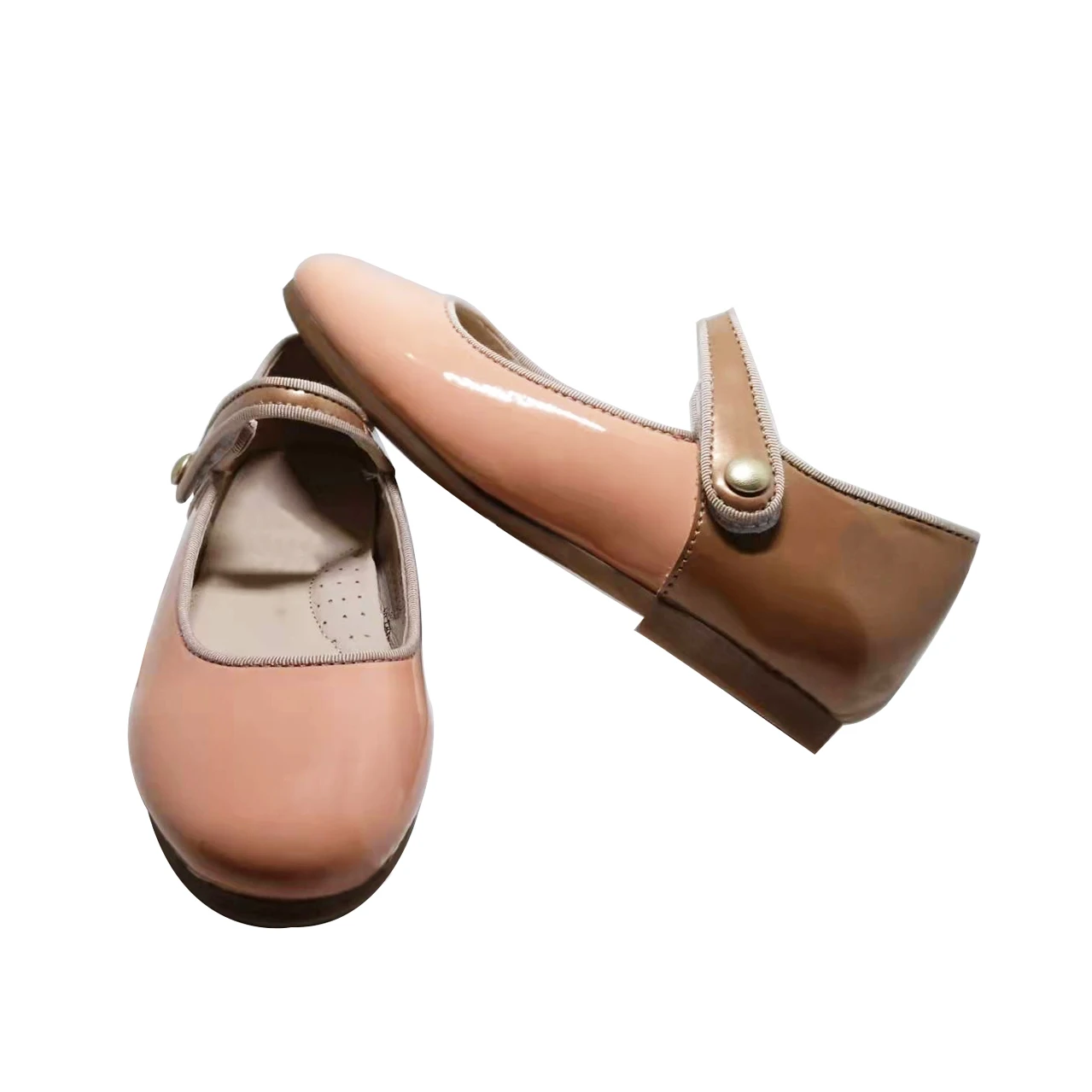 Summer new arrivals fashion casual flat sandals shoes Mary Jane genuine leather shoes for girls