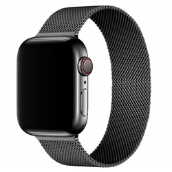 Ремешок «Миланская петля» для Apple watch band 44 мм 40 iWatch Band 38 42 металлический магнитный браслет series 4 5 6