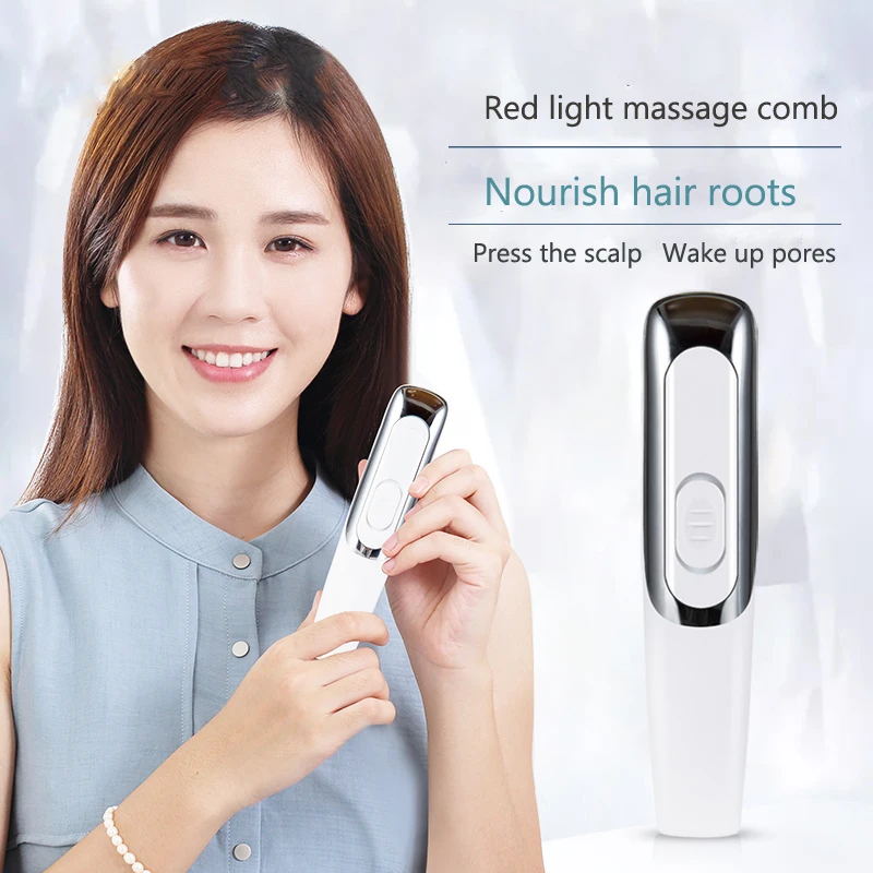 Sain hot selling Factory direct supply scalp stimulation comb hair growth laser comb massager comb in low price