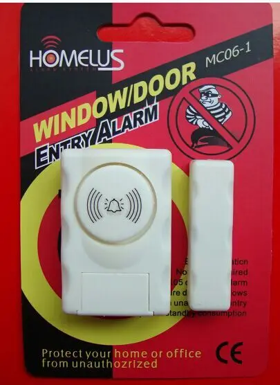 Independent Door Alarm 120db Window Magnetic Door Sensor Open Alarm Standalone Door Contact Sensor