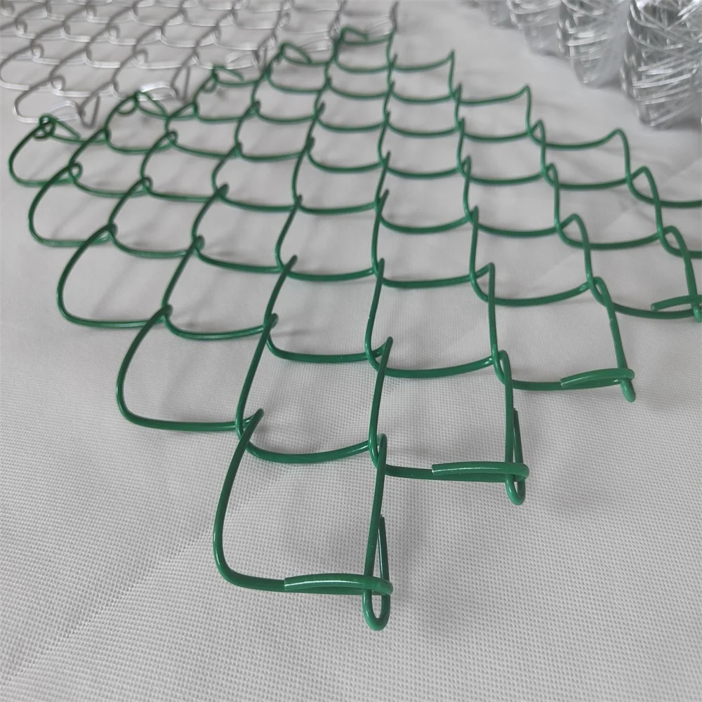 Wholesale 6ft Black PVC Coated Chain Link Fence