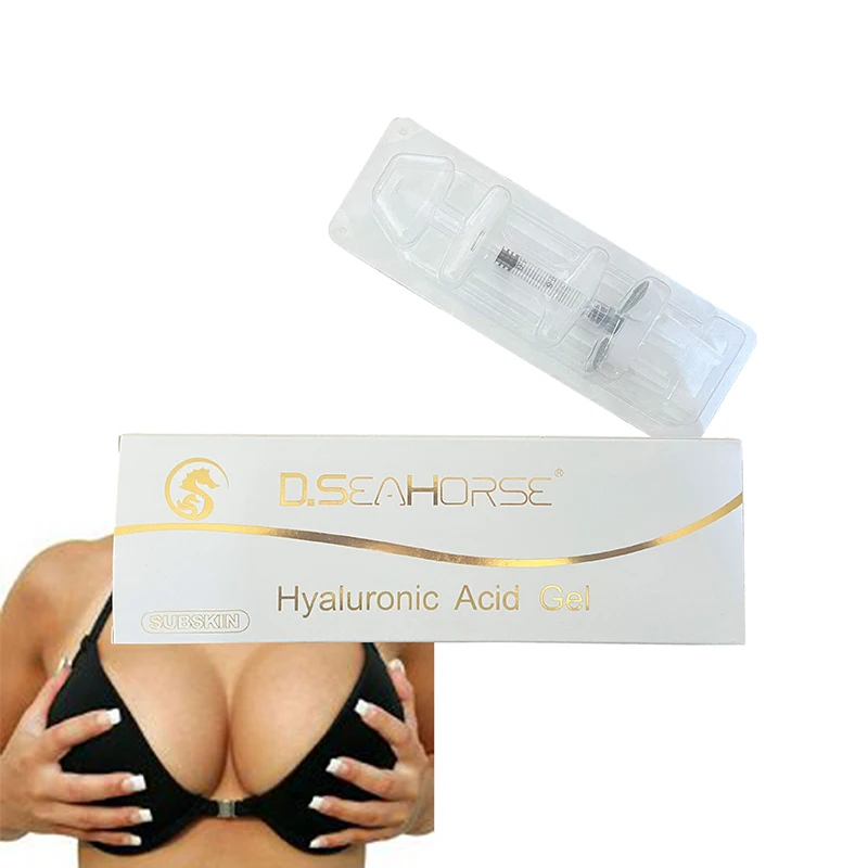 hot sale Beauty product cross linked hyaluronic acid injection breast enlargement filler gel