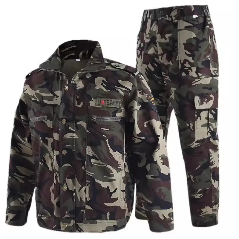 Autumn and winter fishing suits outdoor camouflage sniper camouflage hunting suits quick-drying camouflage hunting hoodie