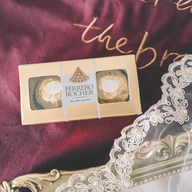 New Ferrero Rocher Paper Gift Box Wedding Favor Chocolate Packaging Candy Box Birthday Party Decorations