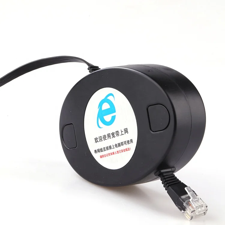  Небольшая черная выдвижная катушка для кабеля Ethernet Electr размер под заказ бытовой