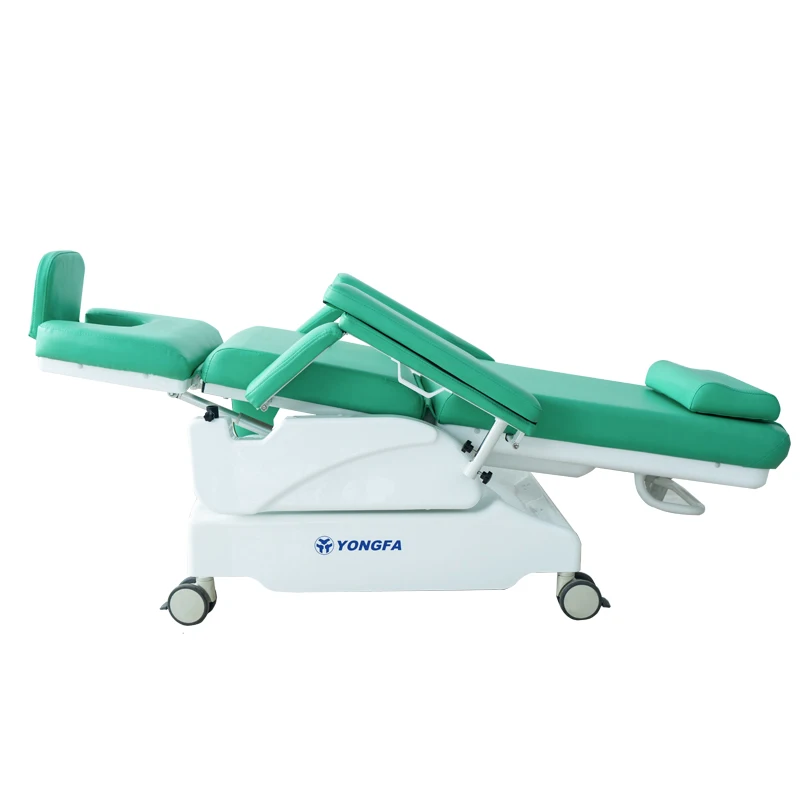 YFY-D06  Hospital Equipment Adjustable Electric CPR Patient Blood Transfusion Dialysis Chair